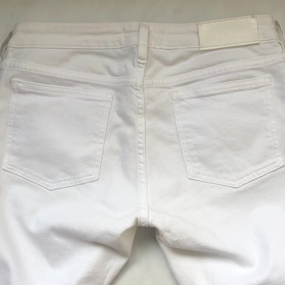 ACNE Kex Optic White Jeans Excellent Condition - Picture 4 of 13
